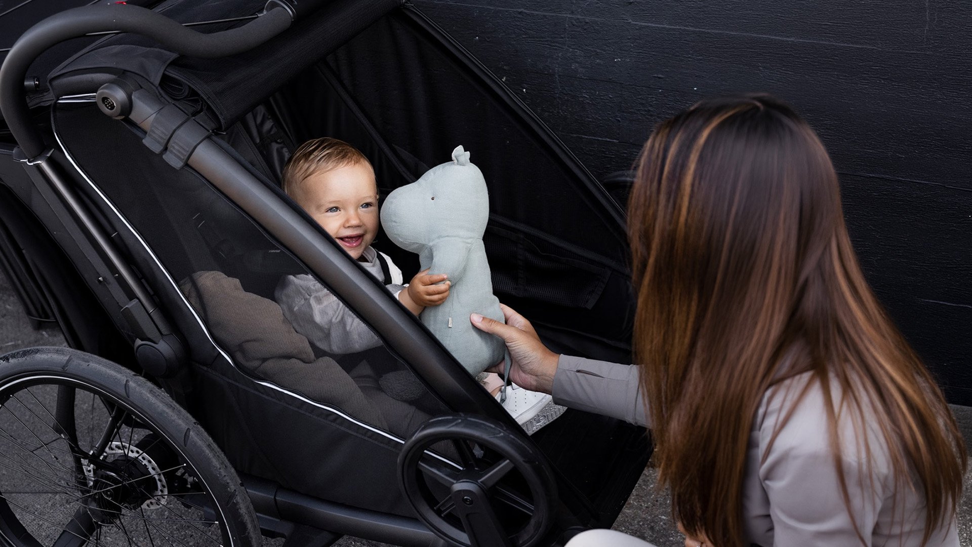 Remorque vélo pour enfant Thule Chariot Sport 2 double