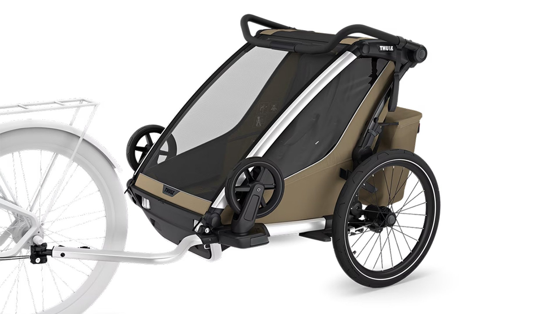 Remorque vélo pour enfants Thule Chariot Cross 2 double