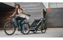 Remorque vélo pour enfants Thule Chariot Cross 2 double