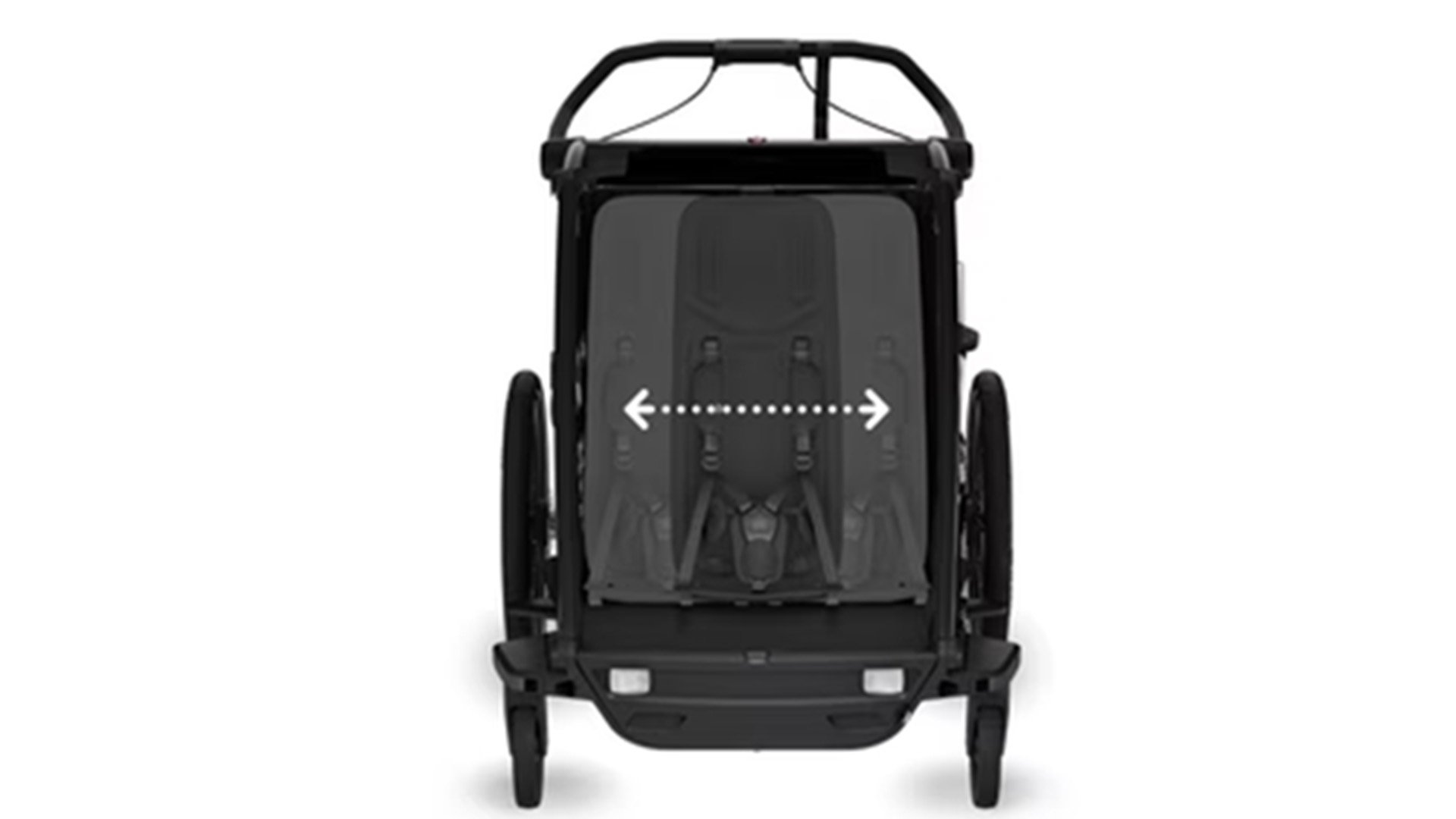 Remorque vélo pour enfant Thule Chariot Sport 2 double