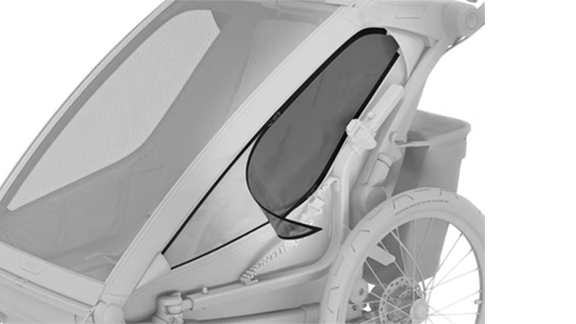 Remorque vélo pour enfant Thule Chariot Sport 2 Single