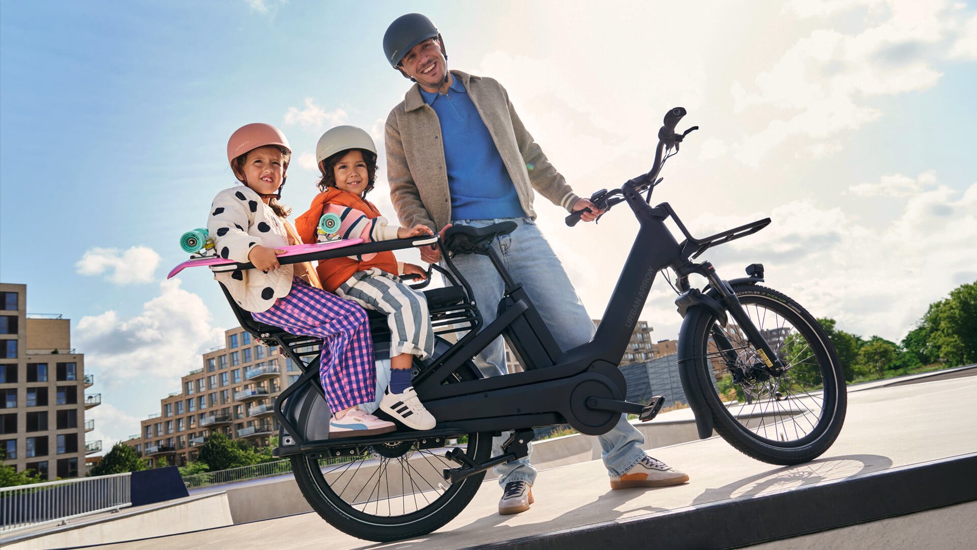 Vélo longtail électrique Urban Arrow Breeze