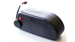 Batterie 375 Wh sur caisse de vélo porteur