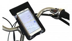 Support pour smartphone / GPS / PDA étanche - Fixation au guidon