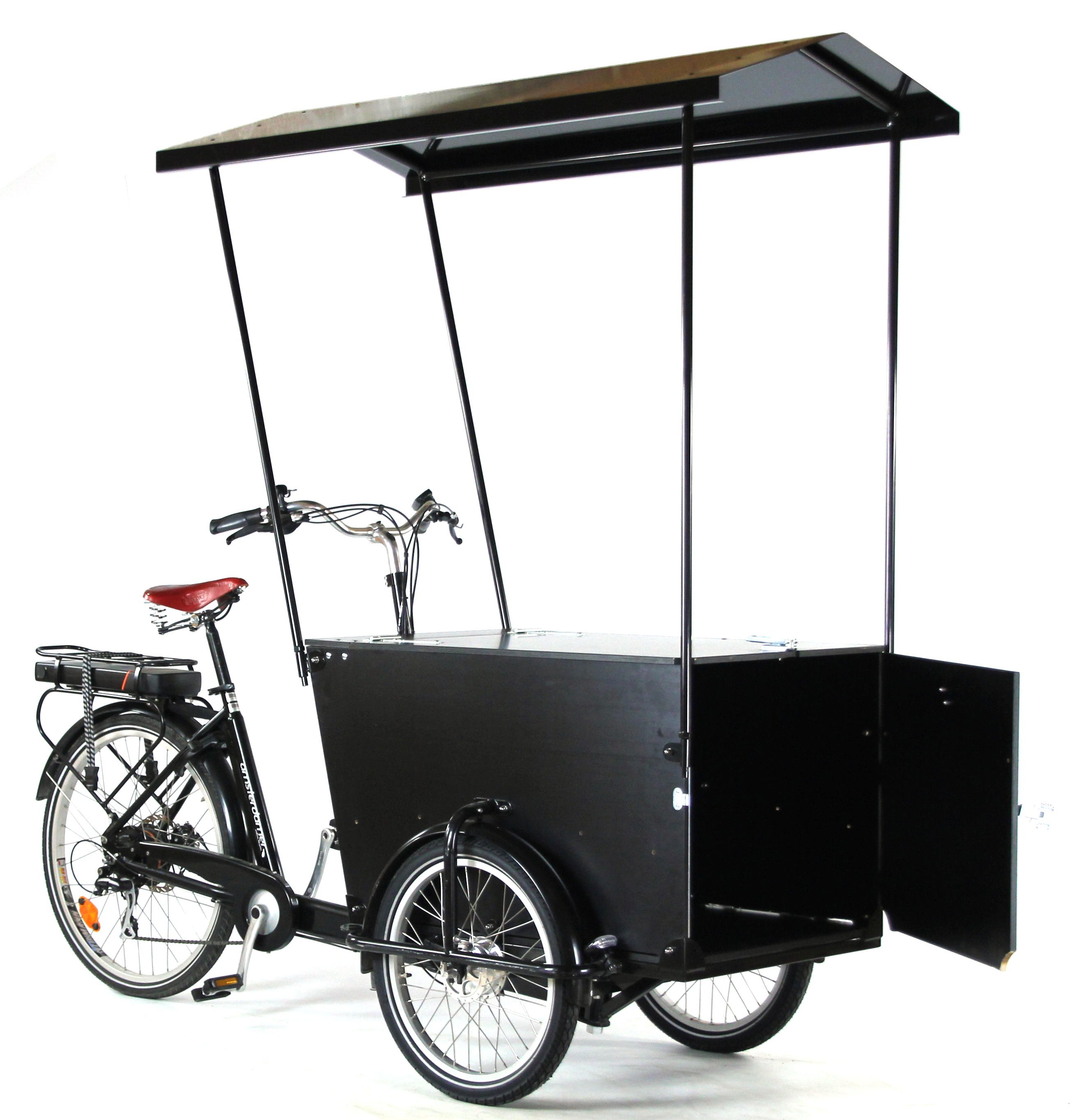 Auvent pour triporteur Amsterdam Air Pro avec porte avant