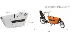 Dimensions biporteur Babboe City