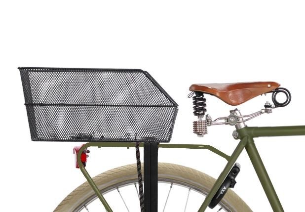 Panier De Vélo Arrière, Panier Vélo Avec Couvertures Étanches Filet À  Bagages 40X30X17 Cm, Panier À Provisions Pour Porte-Bag[H245]