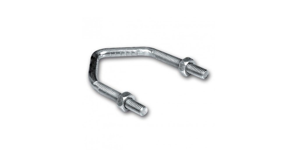 Brides acier pour triporteur voierie ( x 2 pièces)