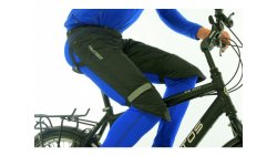 Protection du cycliste, sur-pantalon Rainlegs noir