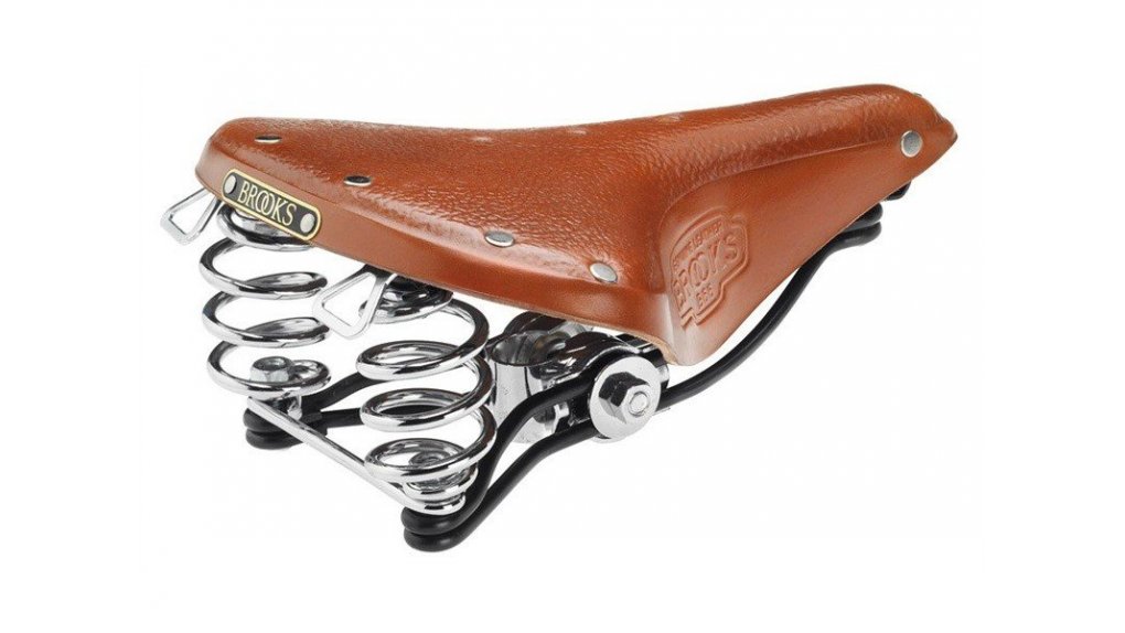 Selle Brooks B66S miel,version courte