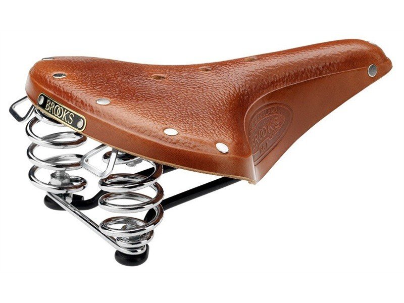 selle-cuir-brooks-b67s-miel