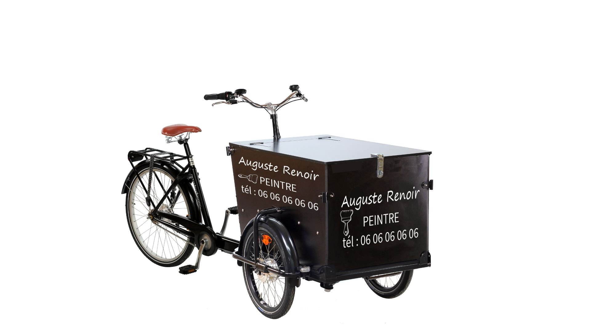 Configurateur Triporteur Amsterdam Air Pro pour communiquer