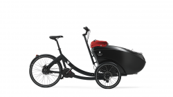 Le Triobike Mono avec caisse et cadre noir