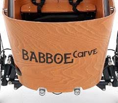 Pièces pour triporteur Babboe Carve panneau avant caisse miel