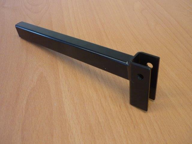 Pied articulé de la béquille noire pour biporteur Cruiser Bakfiets.nl