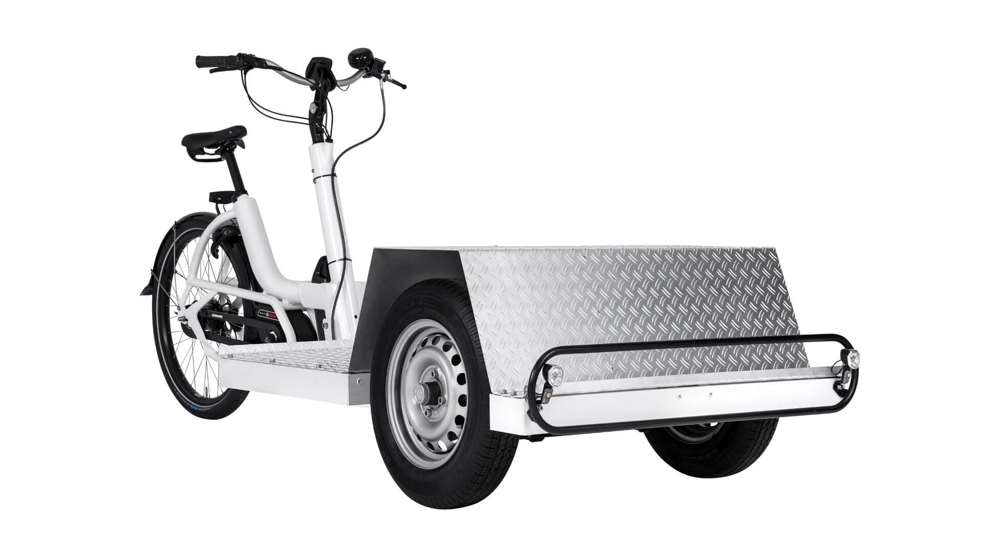 Triporteur électrique Urban Arrow Tender 1000 Flatbed Plus