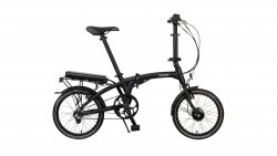 Vélo pliant Crosstown Electra avec cadre de couleur noire mat