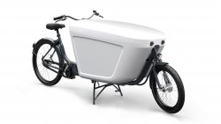 Biporteur Babboe Pro Bike blanc