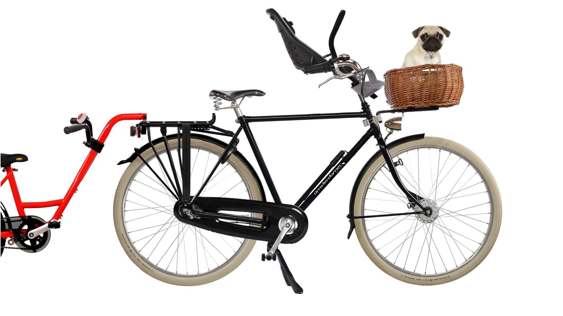 Vélo hollandais Park Big Apple avec option - cliquez sur "Configurer" pour les possibilités et les tariifs
