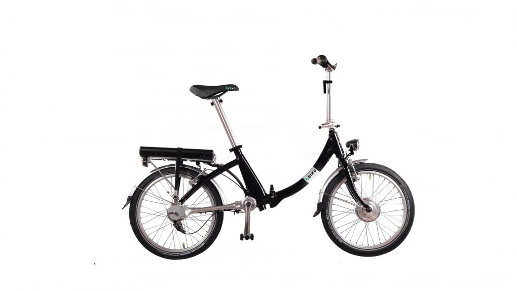 Vélo cardan électrique pliable enjambement bas avec options - cliquez sur Configurer pour plus d'informations Vélo Compact Low électrique Noir