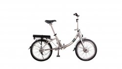 Vélo Compact Low électrique Argent