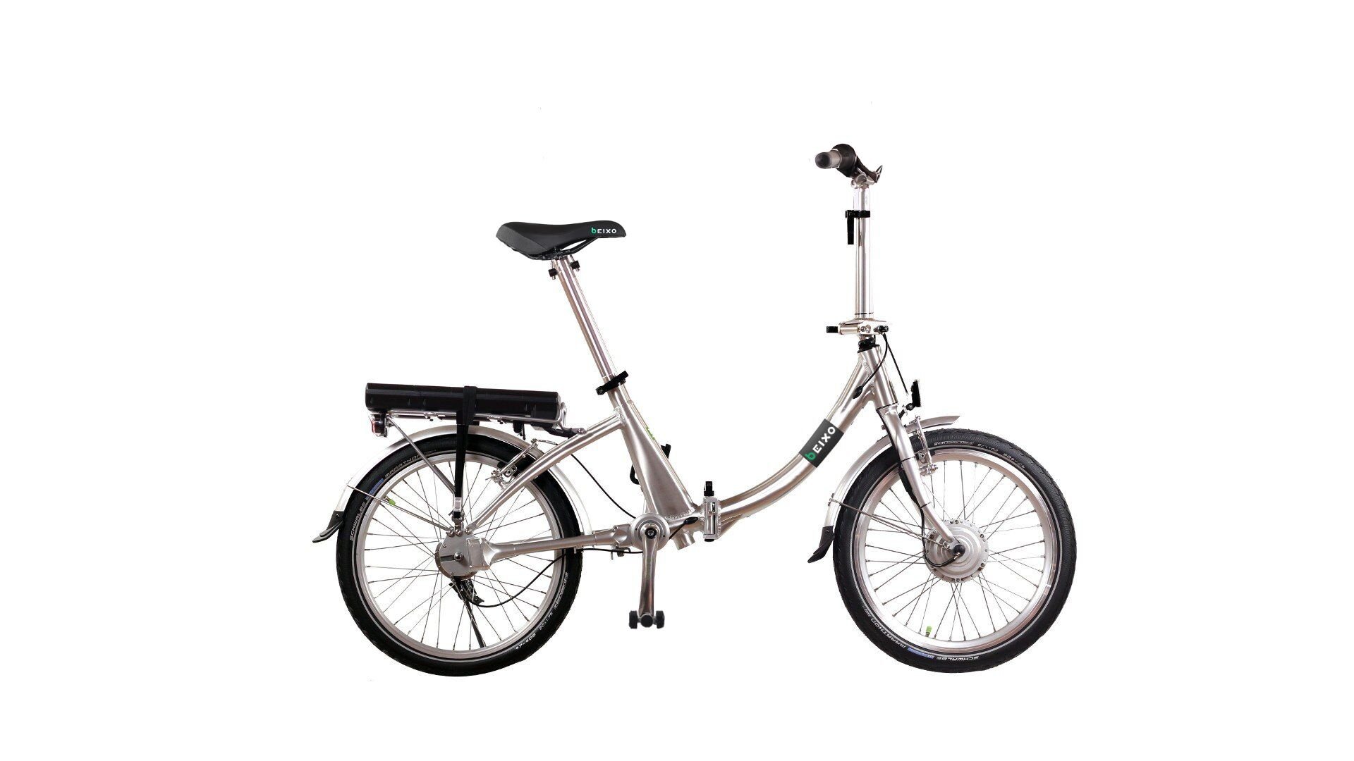 Vélo Compact Low électrique Argent