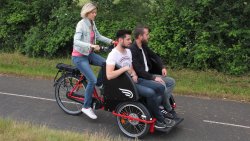 Triporteur Rickshaw en balade