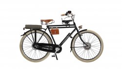 Vélo hollandais Amsterdam Air Legend à double barre avec selle enfant avant et diverses options