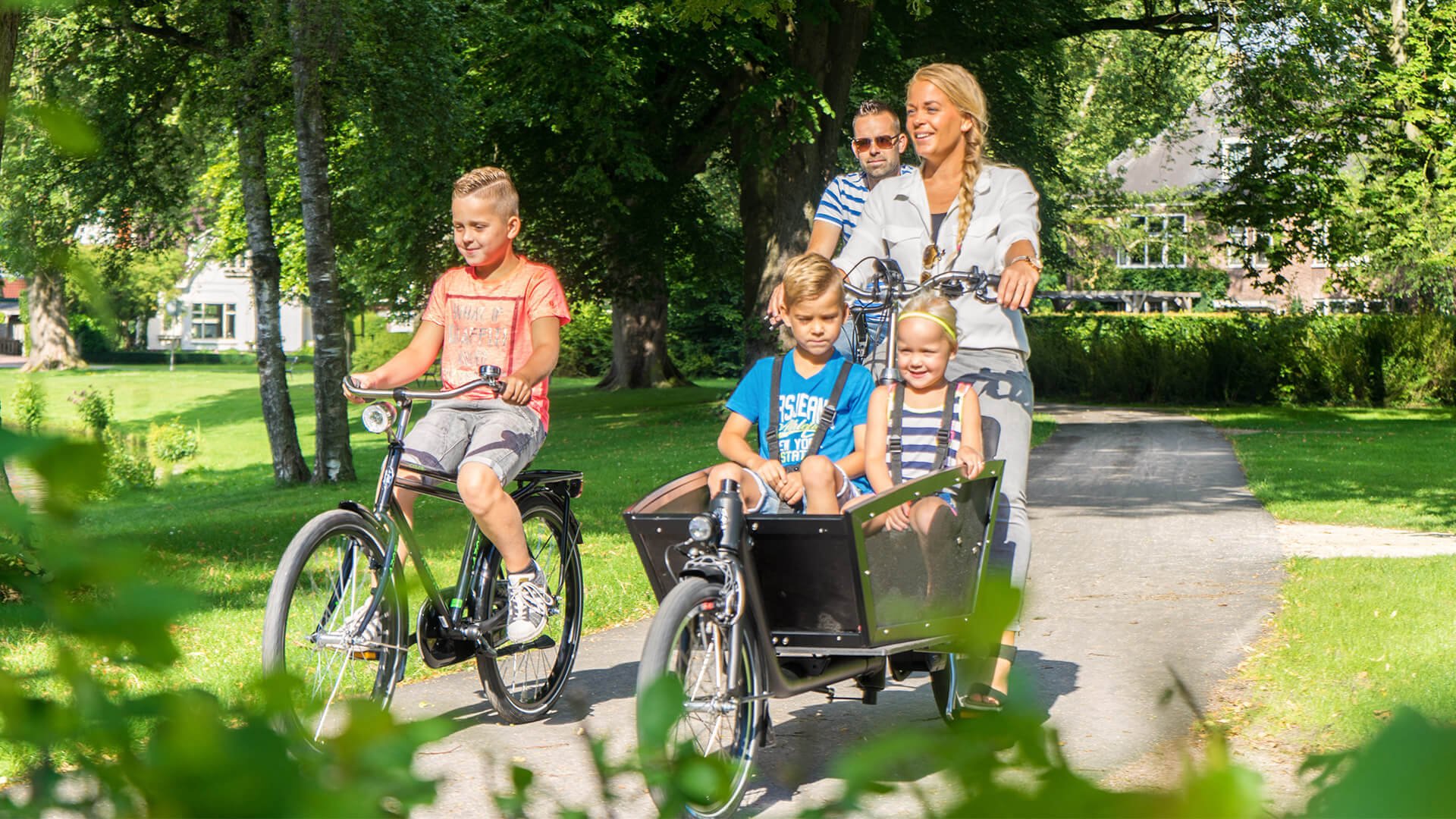 Le biporteur électrique Shadow moteur pédalier STEPS en balade