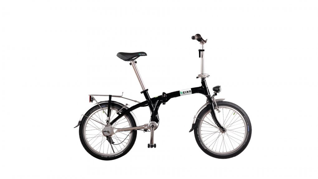 Vélo pliant cardan Nexus 7 Vélo pliant à cardan enjambement haut noir