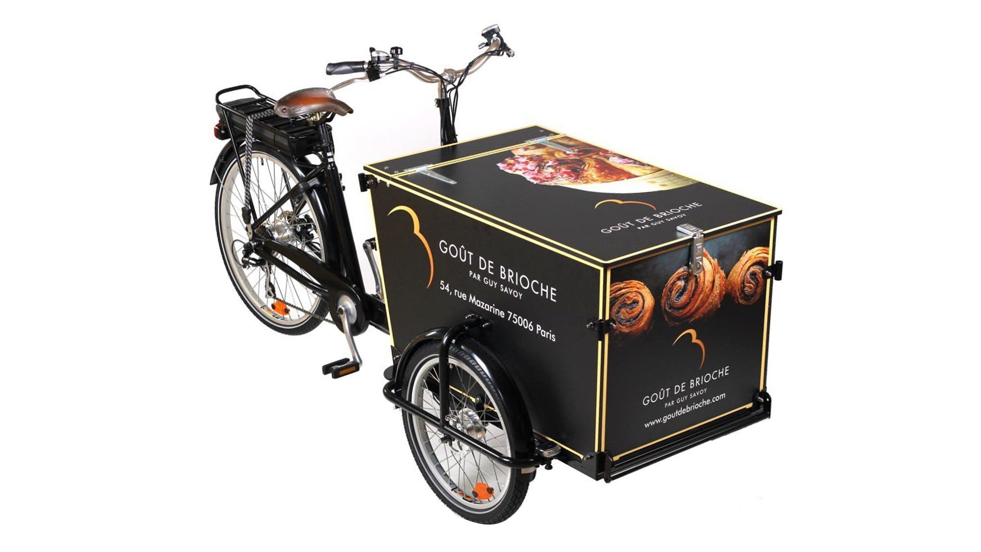 Triporteur électrique Brioche Guy Savoir