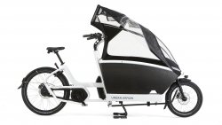 La housse de protection pour biporteur Urban Arrow dispo chez Cyclable