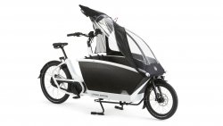 La housse de protection pour biporteur Urban Arrow dispo chez Cyclable