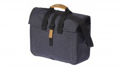 Sacoche business Basil Urban Dry imperméable charcoal melee 20l