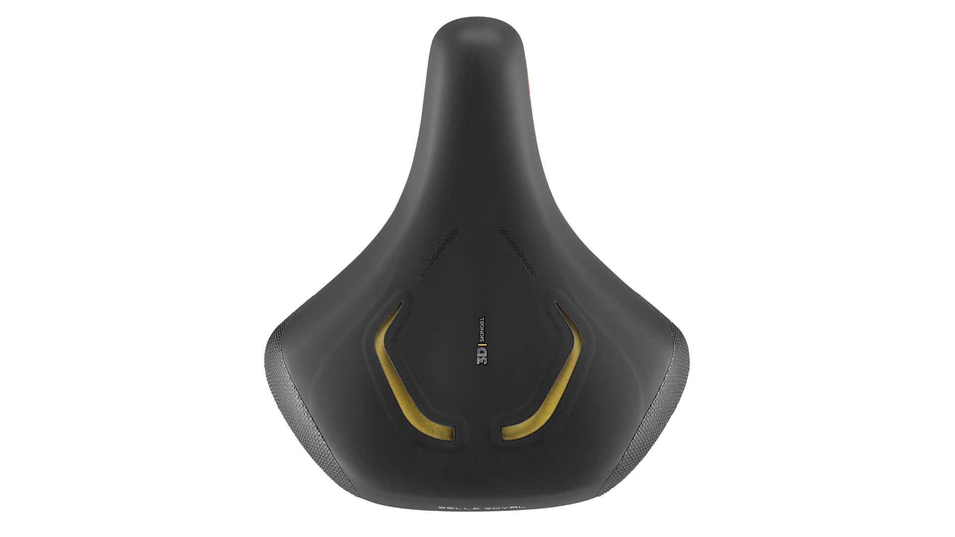 Selle avec amortisseurs de choc en gel 3D pour position assise hollandaise