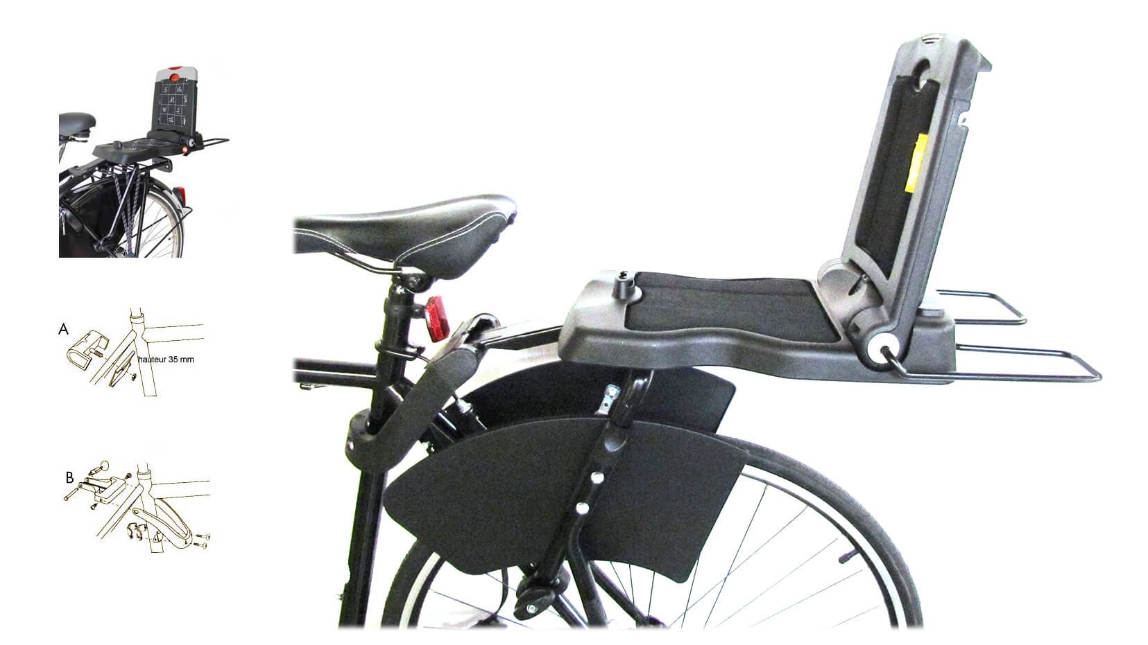 Decathlon velo porte bebe outlet