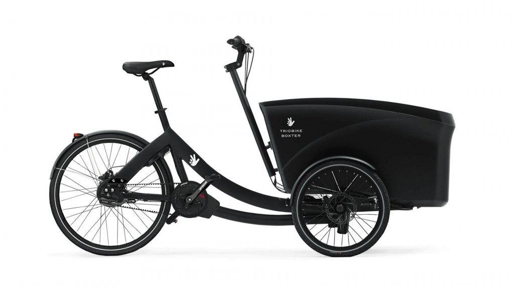 Triporteur électrique Triobike E-Boxter, moteur pédalier