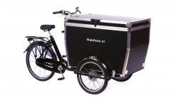 Triporteur avec flightcase 500L