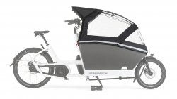 La housse de protection pour biporteur Urban Arrow dispo chez Cyclable