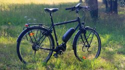 Propulsé par un moteur pédalier Shimano E6100