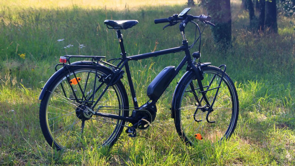 Propulsé par un moteur pédalier Shimano E6100