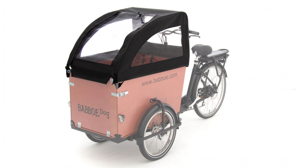 Housse de pluie Cube pour vélo Cargo électrique.