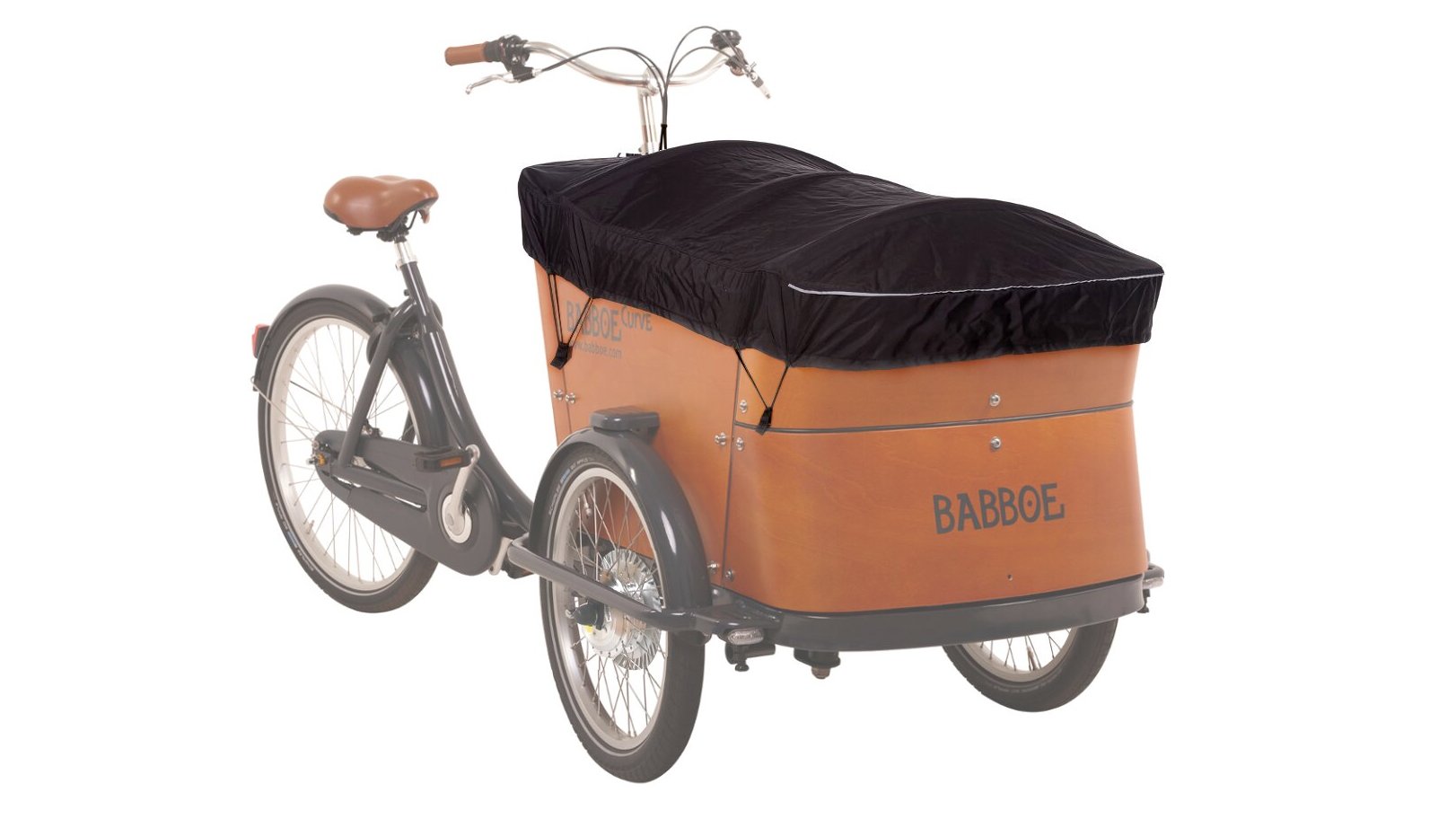 Housse pluie pour le coffre du triporteur Babboe Curve