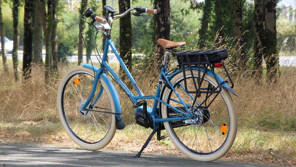City Zen STEPS sur une piste cyclable