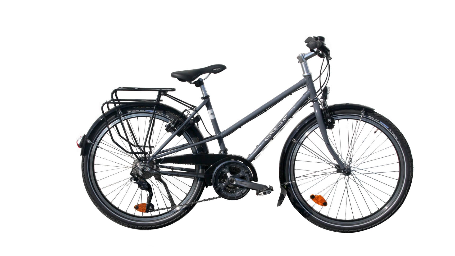 Vélo de randonnée Quartz Trapez gris 45 cm