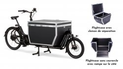 Différentes versions de la caisse Flightcase