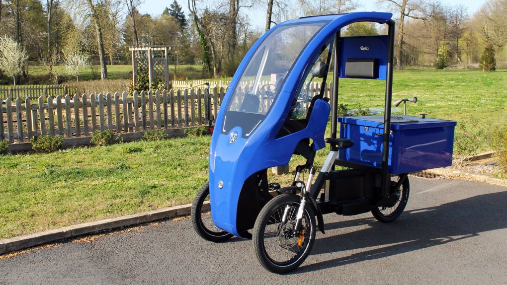 Triporteur électrique Wello Pick-Up Le Triporteur Wello Pick-Up dans toute sa splendeur