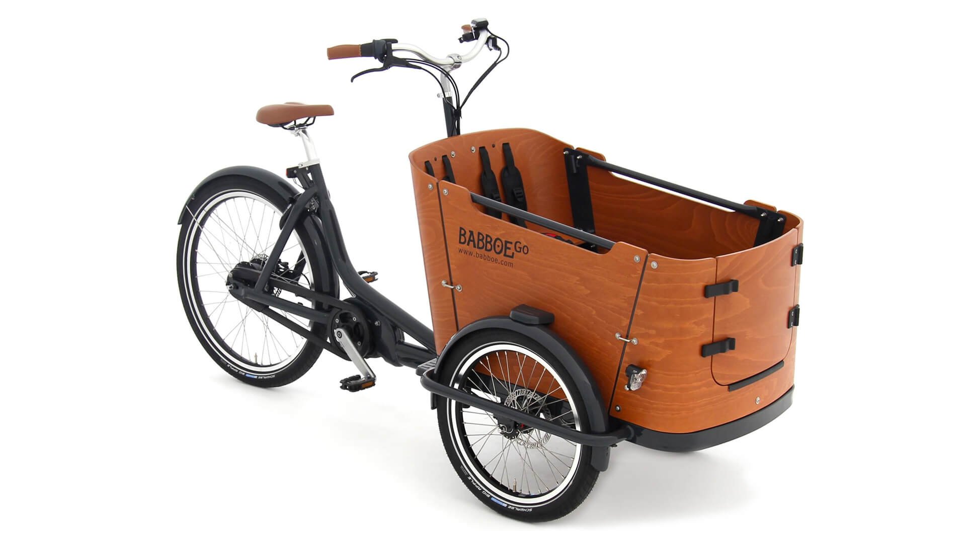 Triporteur Babboe Go Mountain avec moteur pédalier