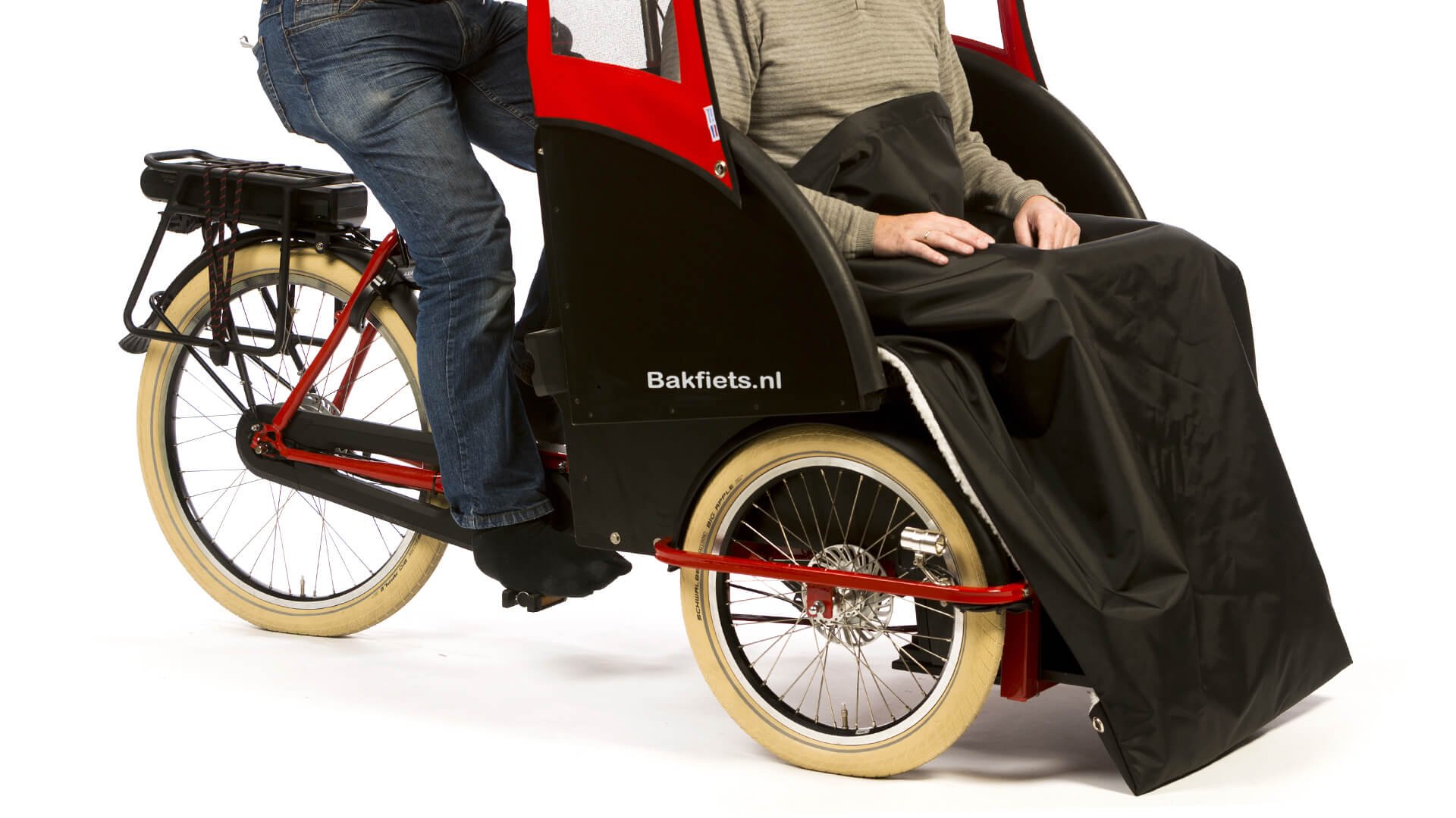 Protection soleil pour rickshaw