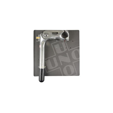 Potence guidon Uno réglable 819 22.2/90-180 argent